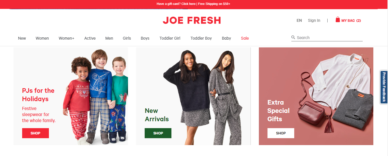 Joe Fresh Coupon Codes Coupons